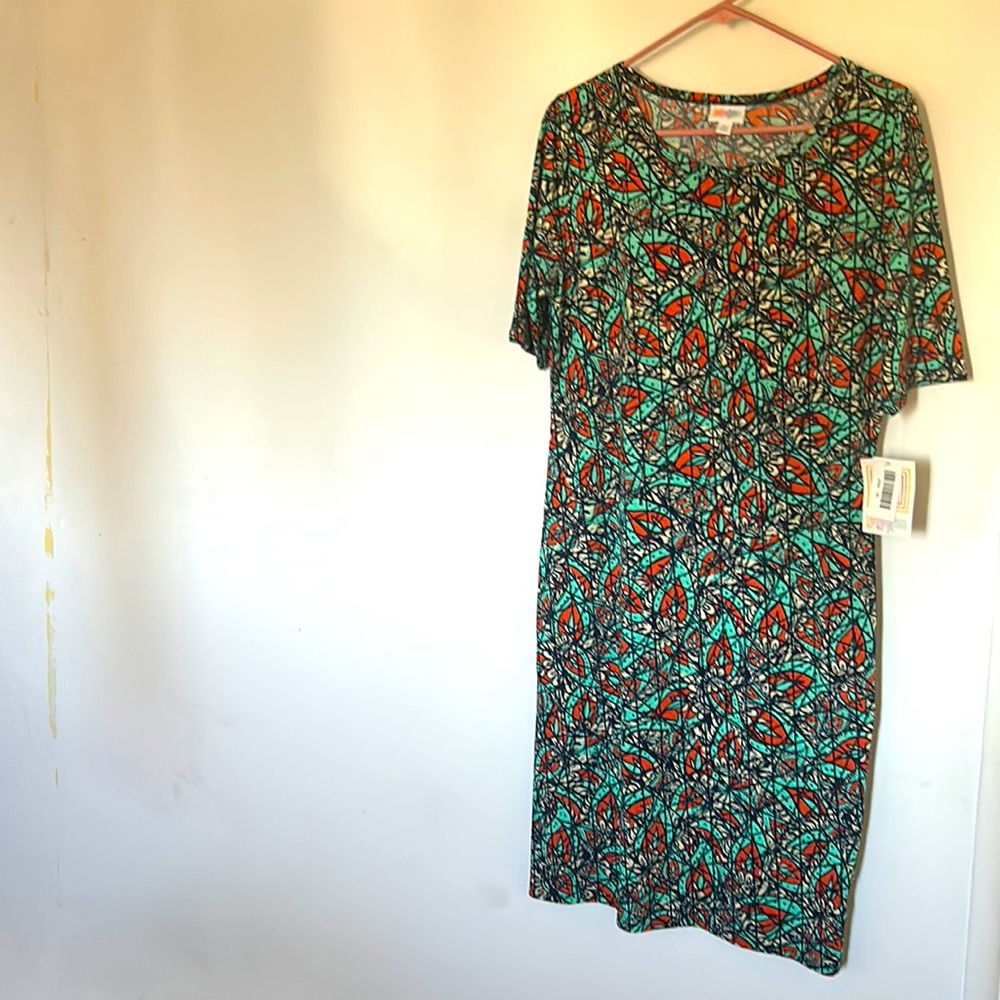 Colorful LuLaRoe Julia Dress